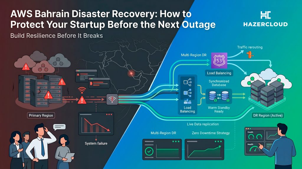 AWS Bahrain Disaster Recovery: How to Protect Your Startup Before the Next Outage