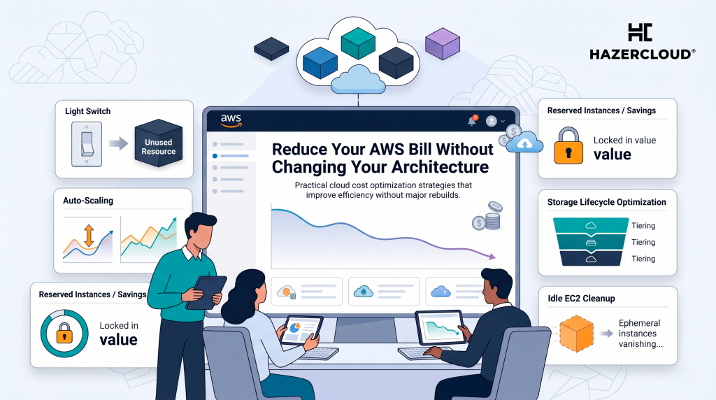 How to Reduce Your AWS Bill Without Changing Your Architecture